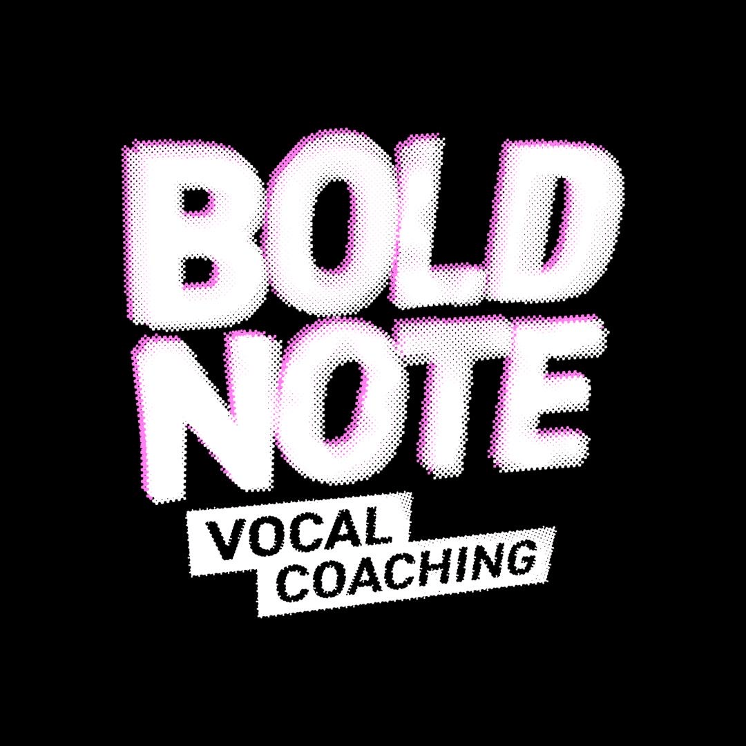 Bold Note Vocal Coaching logo